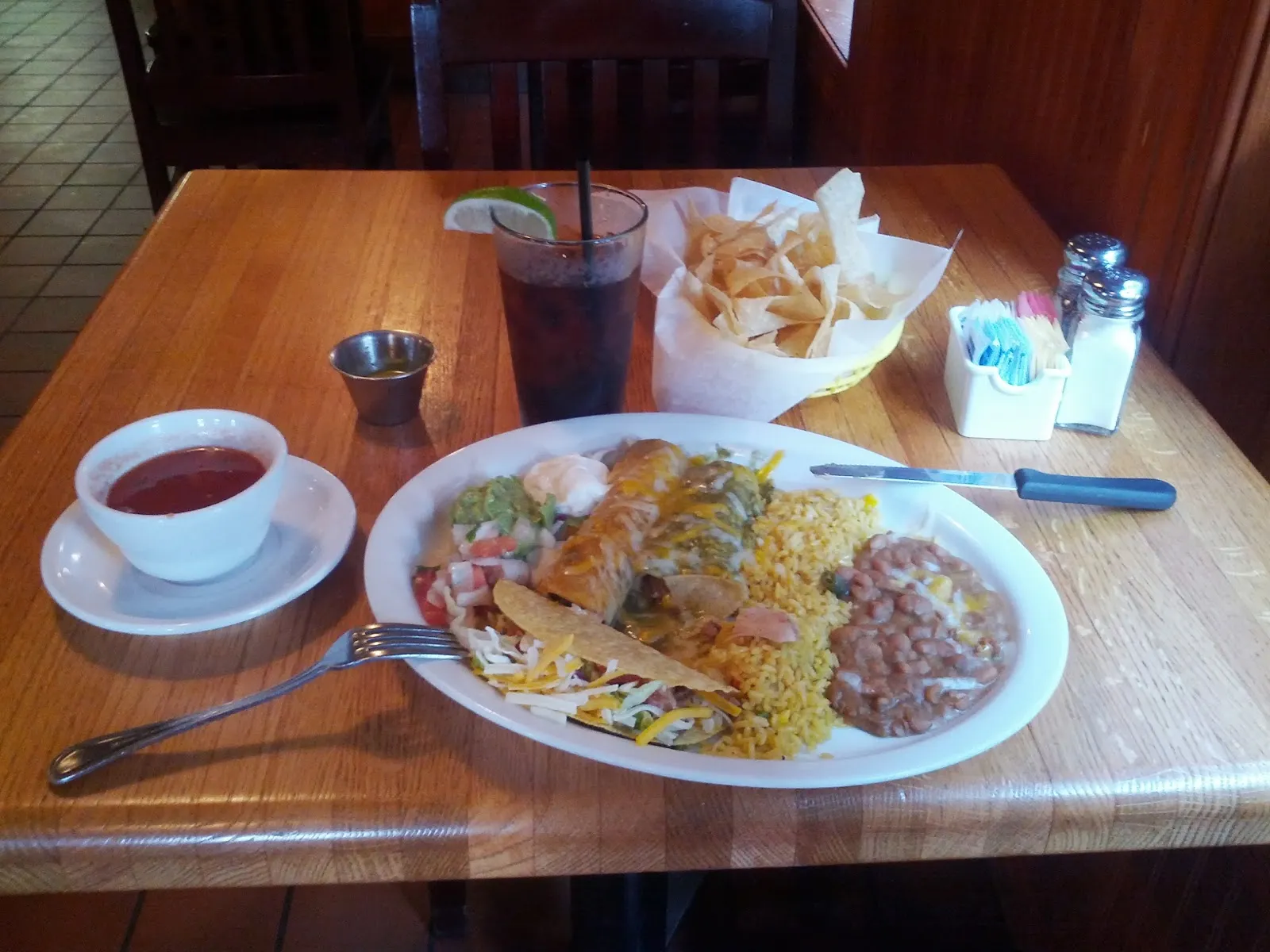 The epic Tex Mex platter