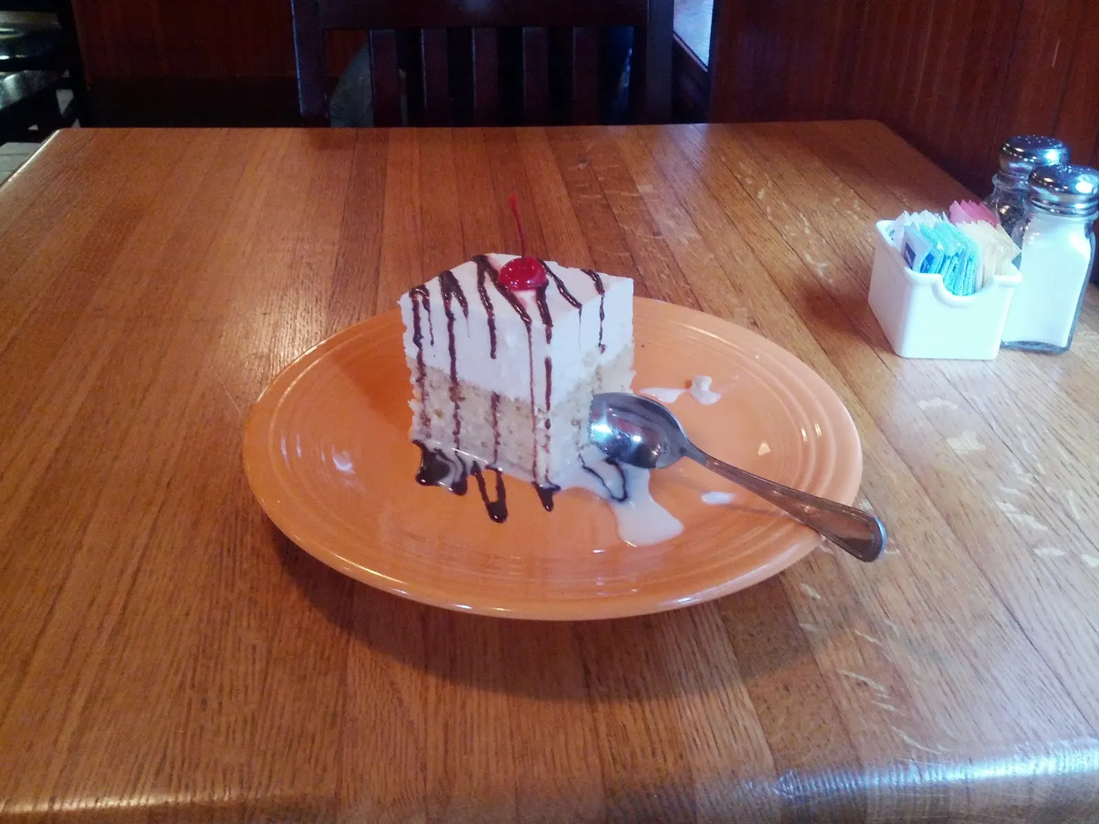 The tres leches cake